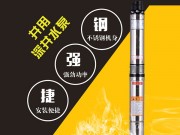 水泵不銹鋼深井泵